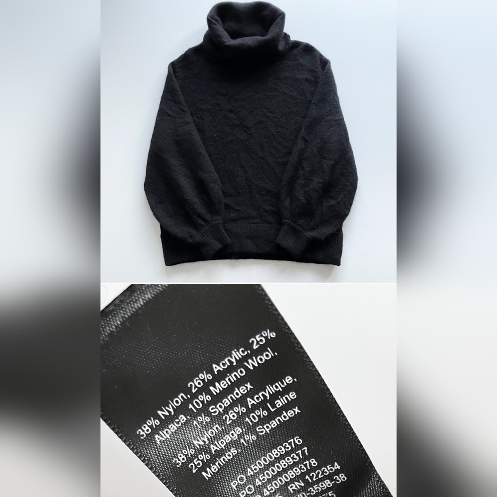 SOLD --- The Group by Babaton Adichie Turtleneck Sweater - Picture 4 of 4